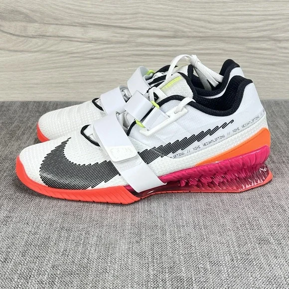 Nike Romaleos 4 SE 'Rawdacious' White Crimson Weightlifting DJ4487-121 Mens 13